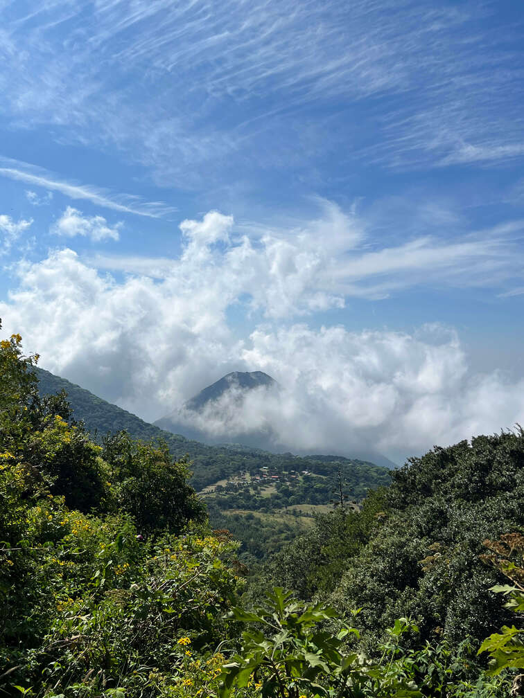 View from Santa Ana volcano hike.