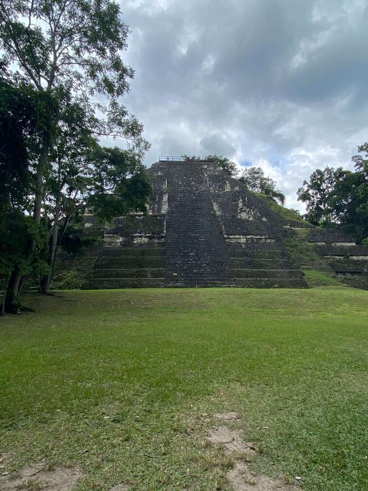 Mayan ruin in Guatemala.