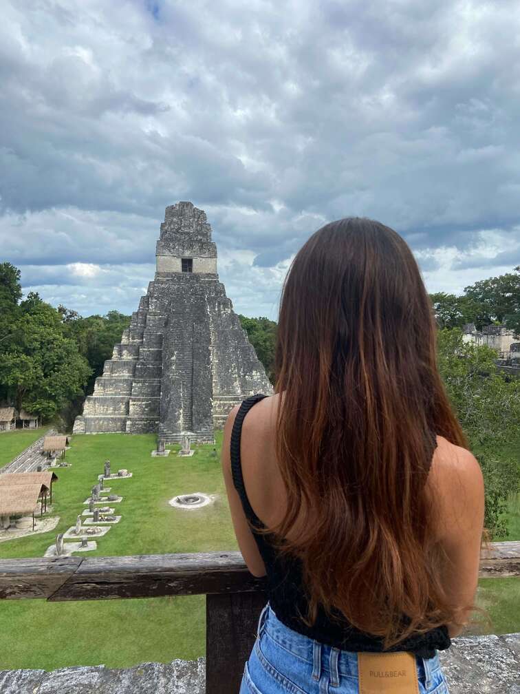 Tikal Mayan ruins in Guatemala.